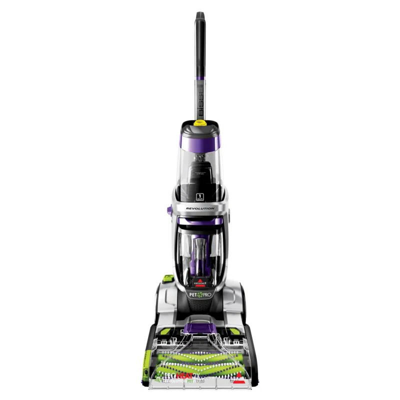 BISSELL ProHeat 2X Revolution Pet Pro Plus, 3588F, Upright Deep Cleaner, 30-minute Dry Time, Dual Dirt Lifter Powerbrush, Hose & Tool Attachment, Pet Upholstery and Tough Stain Tool Included