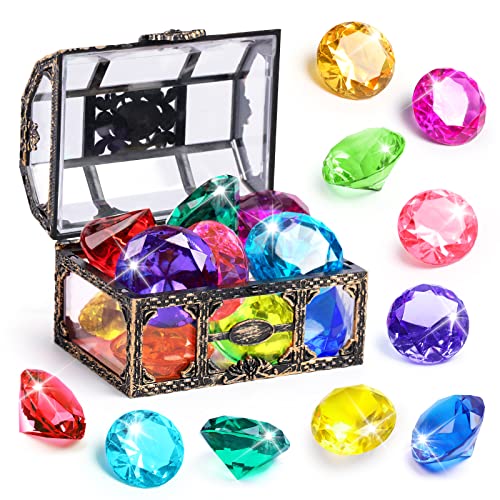 Diving Gem Pool Toy Set with Treasure Box