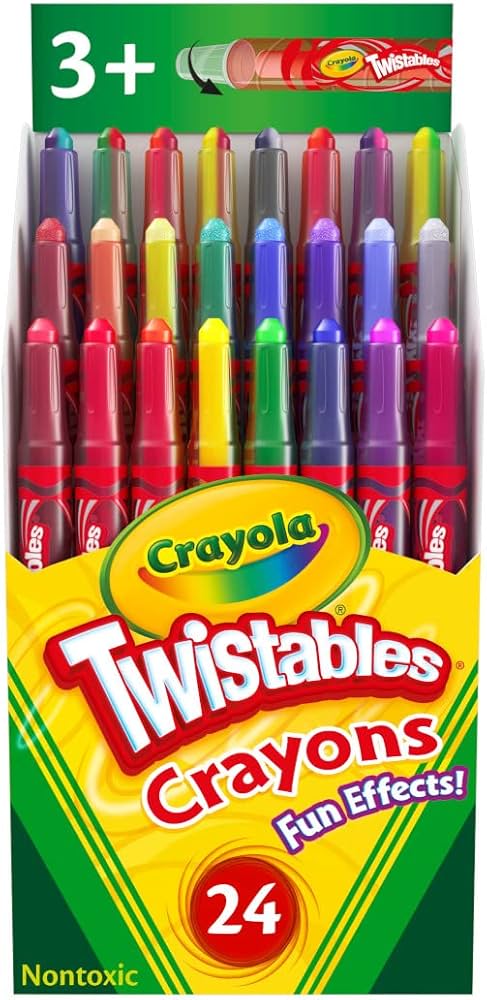 Crayola Twistables Crayons 24 Count