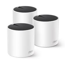 TP-Link Deco X55 AX3000 WiFi 6 Mesh System - Covers up to 6500 Sq.Ft, Replaces Wireless Router and Extender, 3 Gigabit Ports per Unit, Supports Ethernet Backhaul, Deco X55(3-Pack)