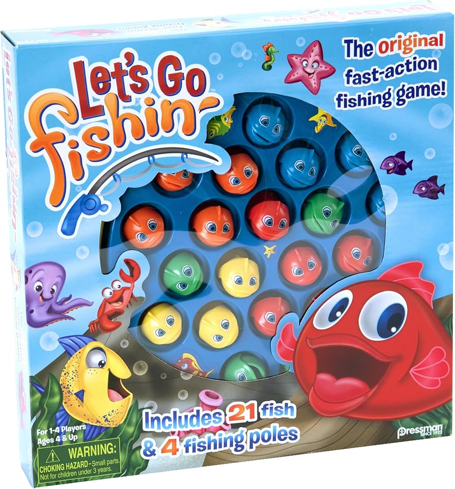 Let's Go Fishin' Original Fast-Action Fishing Game