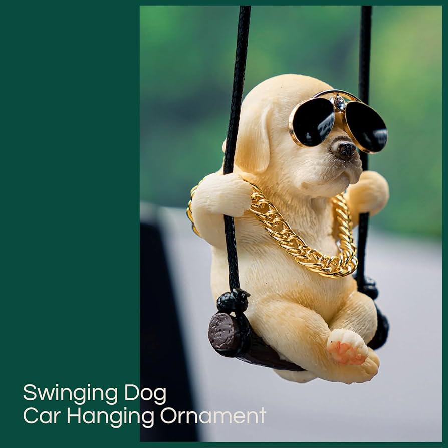 Labrador Retriever Car Mirror Hanging Accessory