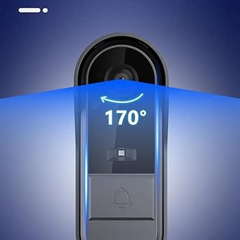 Wireless intercom Doorbell HD Night Vision 4.3in lPs screen Waterproof Visual Doorbell camera smart Home security Video By Bell