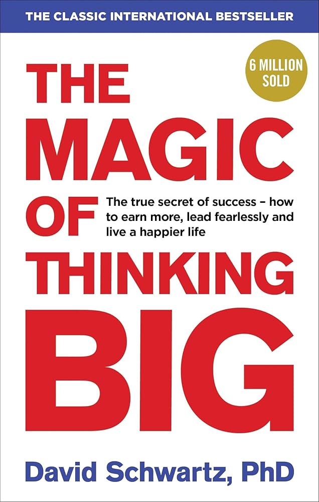 The Magic of Thinking Big The True Secret of Success Paperback Book in English New Year Gifts