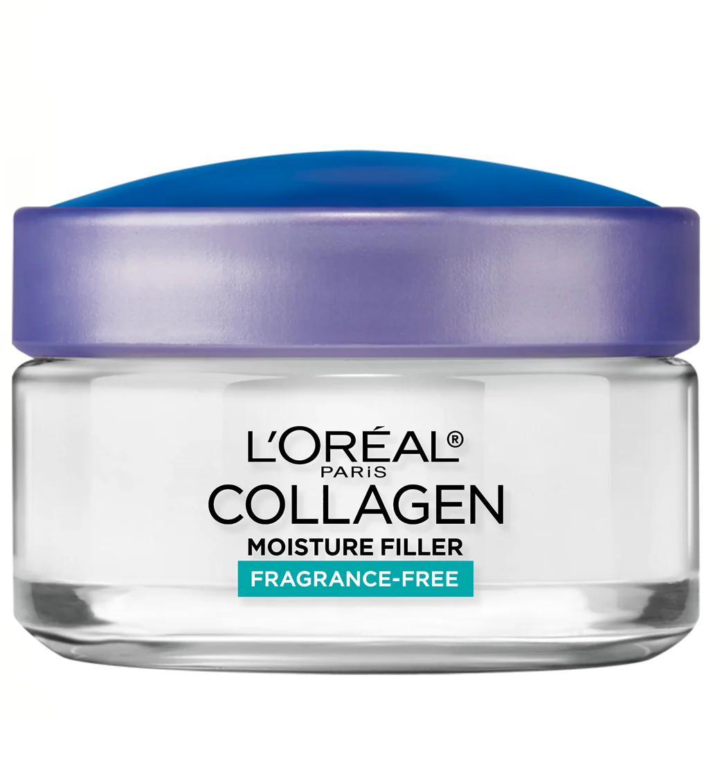 L’Oreal Paris Collagen Daily Face Moisturizer, Anti Aging Face Cream to Reduce Wrinkles and Provide Intense Hydration, 1.7 oz