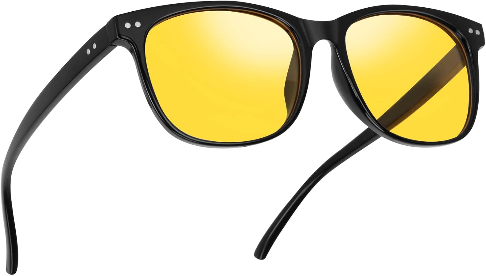 Anti Glare Glasses Night Driving Fit Over Glasses Anti Glare Driving Glasses Polarized Anti-glare Yellow Tinted Glasses