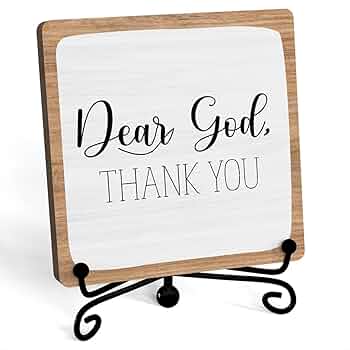 Home Decor, Farmhouse Shelf Table Decor, Christian Office Home Décor Accents For Living Room Mantle Coffee Bar Bookshelf Kitchen Entryway (B20)