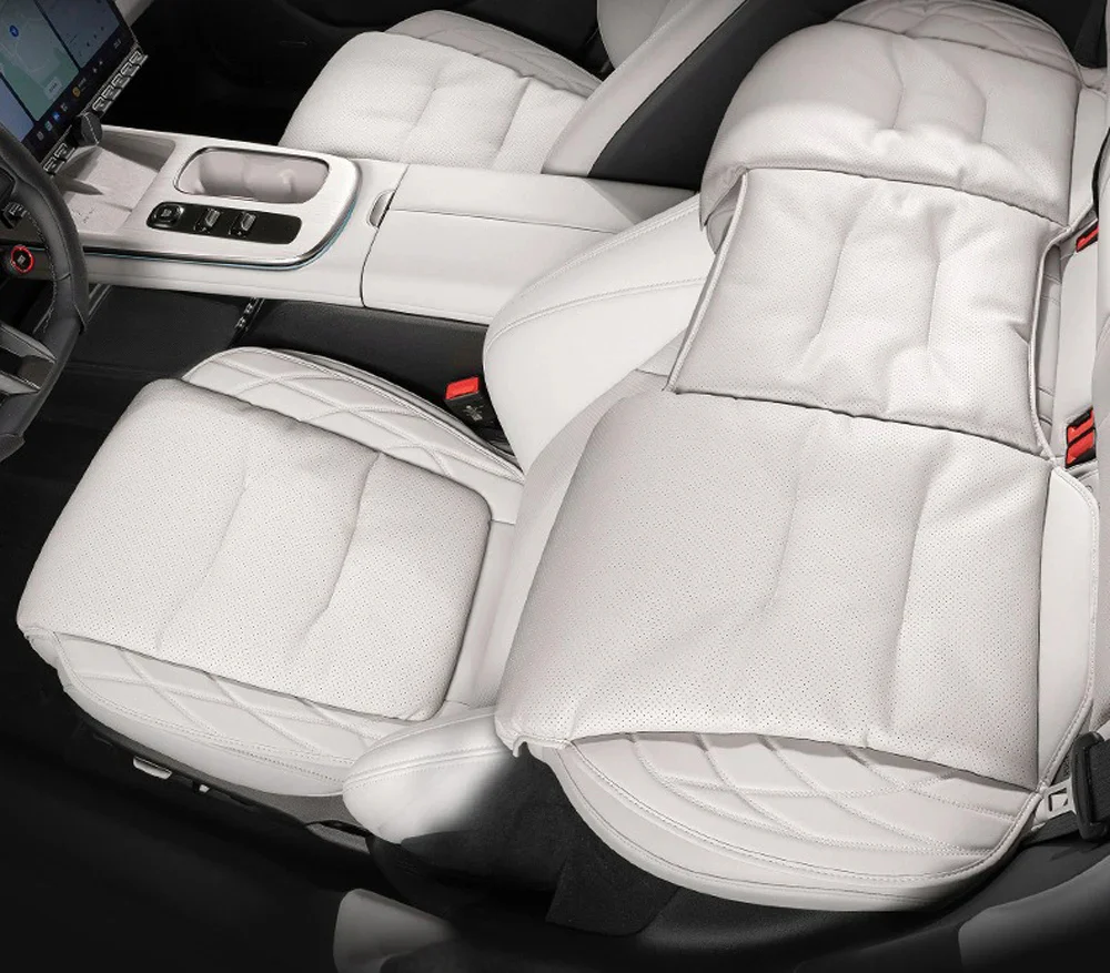 Maserati Levante Ghibli Quattroporte GranTurismo Grecale Spyder Coupe Car Seat Cushion PU Leather Breathable Seat Protection Pad