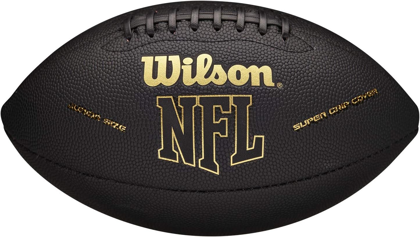 WILSON NFL Super Grip Composite Football Black