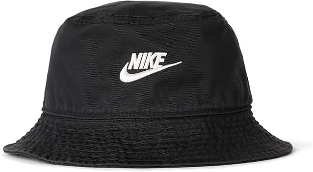 Nike Unisex Adult Apex Futura Washed Bucket Hat | Mens and Womens