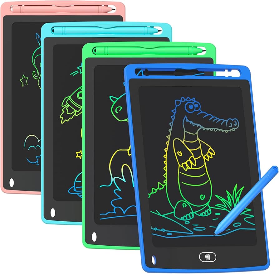 4 Pack LCD Writing Tablet for Kids 8.5 Inch Doodle Board