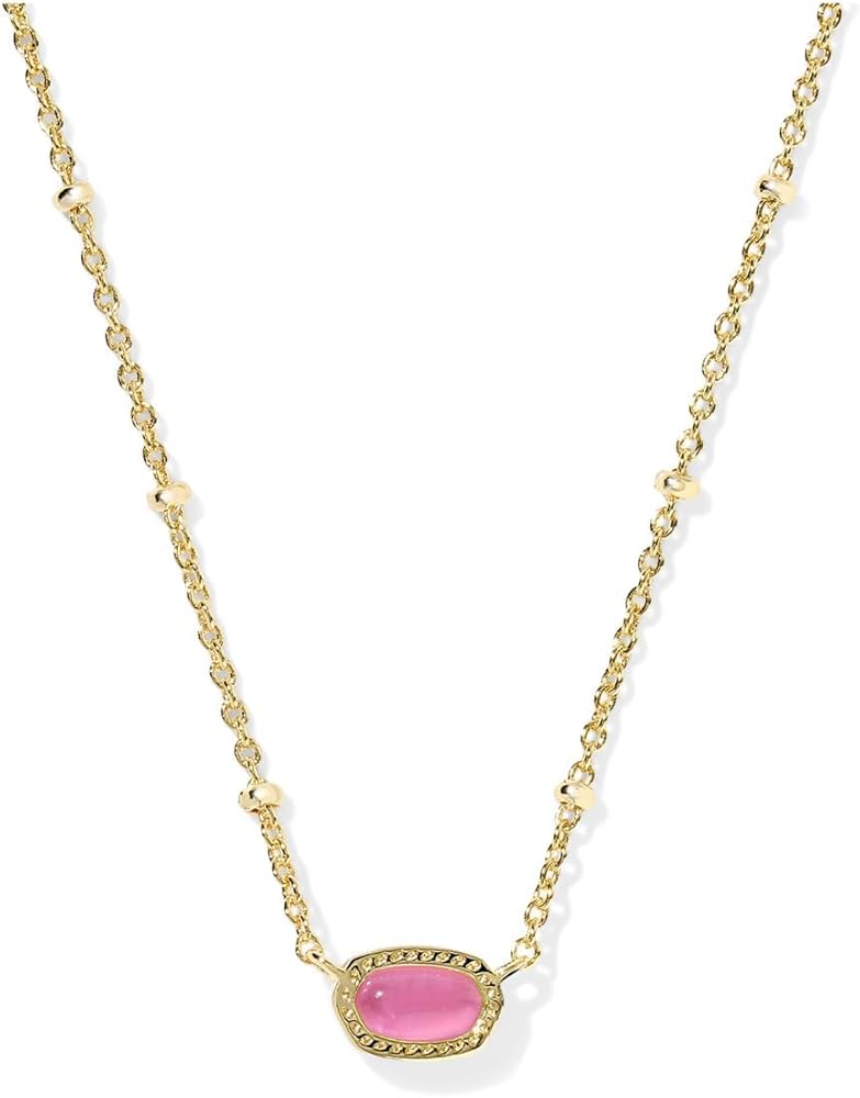Kendra Scott Elisa Pendant Necklace for Women, Fashion Jewelry, 14k Gold-Plated