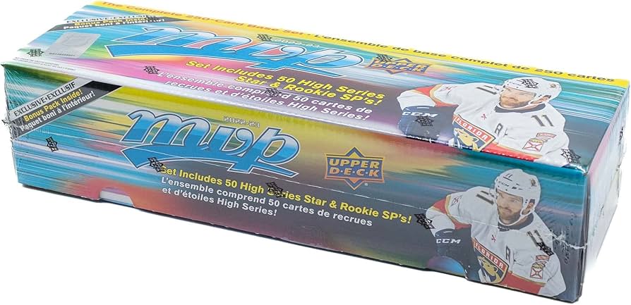 2022-23 Upper Deck MVP Hockey Trading Cards Factory Box Set