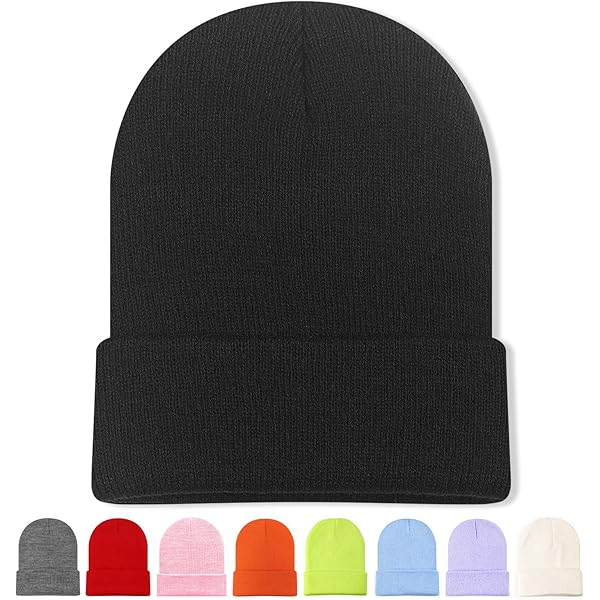 Beanies Hats Multiple Colors Available Stocking caps for Women, Ski Hat Winter Knitted Hat Elasticity Soft