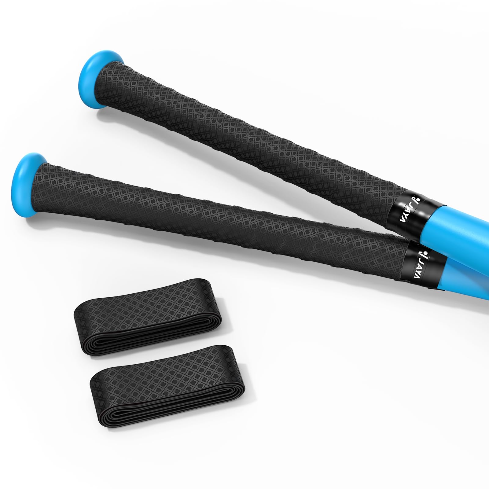 JAYA 2 Pack PU Bat Grip Tape – 1.1mm Non-Slip Polyurethane Handle Wrap for Baseball & Softball Bats, Soft Feel & Pro-Level Control