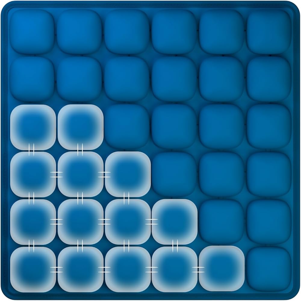 1pc 3D Ergonomic Chair Cushion For Long Sitting, Office Chair Car Seat Cushion, Adjustable Inflatable Cushion