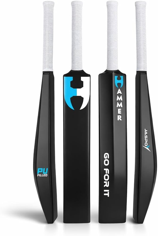 Jaspo Hammer Heavy Duty Plastic Cricket Bat,Full Size (34” X 4.5”inches) Premium Bat for All Age Groups – Kids/Boys/Girls/Adults (Hammer(BAT ONLY))