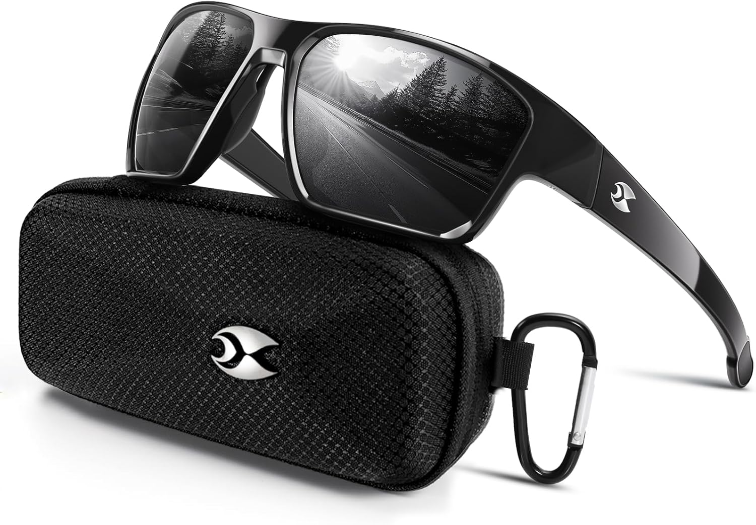 suoso Sports Polarized Sunglasses for Men: Women UV400 Protection Wrap Around Sun Glasses for Fishing Driving Cycling TR90