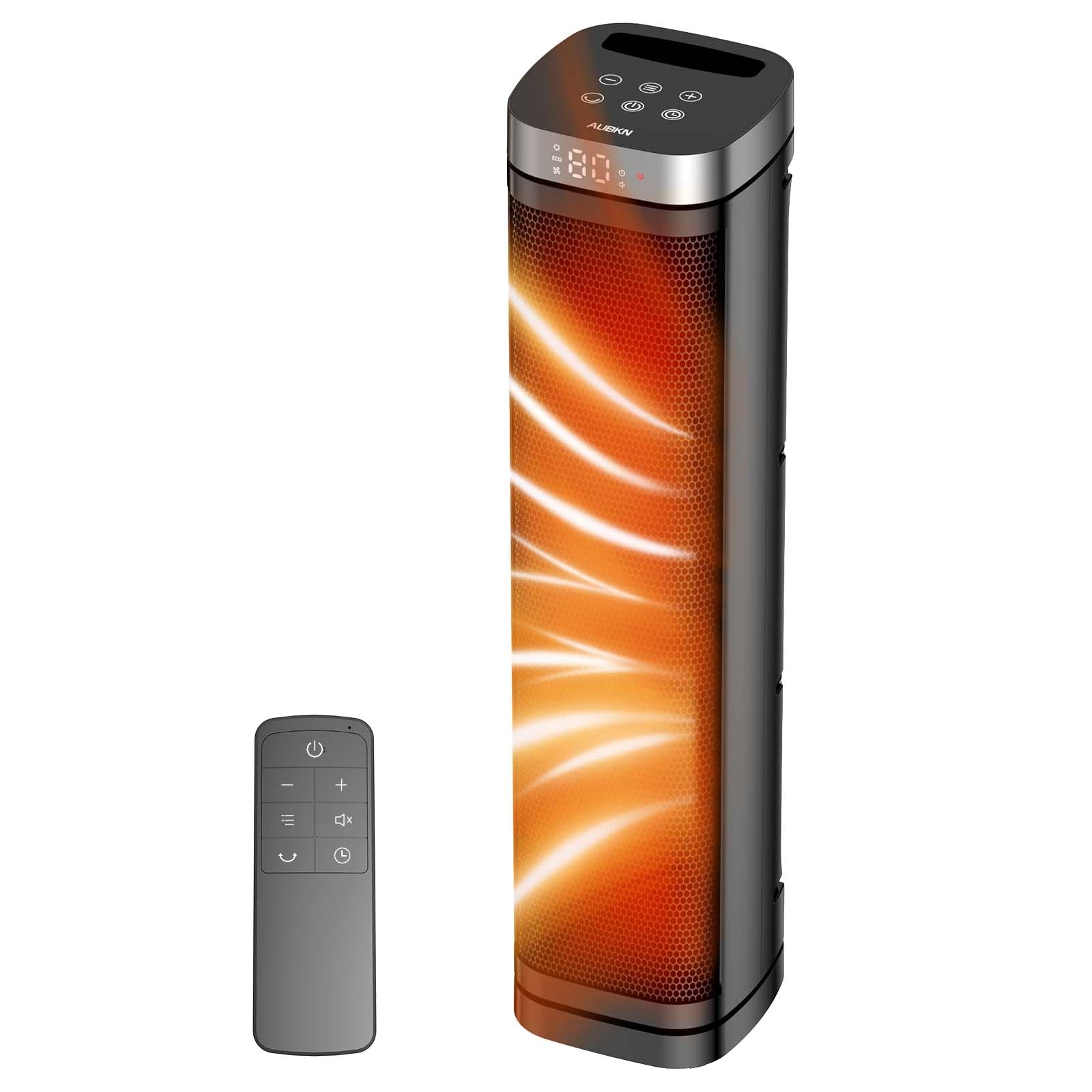 PELONIS Radiator Heater for Large Space, Electric Oil Filled Radiator, Dual Knobs, 1500W, Quiet Space Heater, 3 Modes, Tip-over Protection