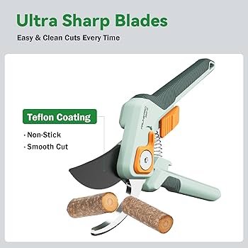 PrunePro Pruning Shears for Gardening Professional Bypass Hand Pruner Up to 1 Inch Cut Capacity Sharp Stainless Steel Blade Garden Scissors Plant Flower Garden Clipper 1 Pack