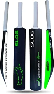 Jaspo SLOG Plastic Tennis Cricket Bat Full Size Bat (34” X 4.5” inch) for All Age Group (SLOG Cricket BAT) (SLOG)
