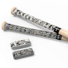 JAYA Bat Grip Tape, 2-Pack Mixed Colors, 1.1mm PU Bat Wrap with Full Adhesive Backing, Non-Slip Sweat-Wicking & Breathable Handle Grip for Baseball/Softball/Cricket Bats, 1100 x 27mm